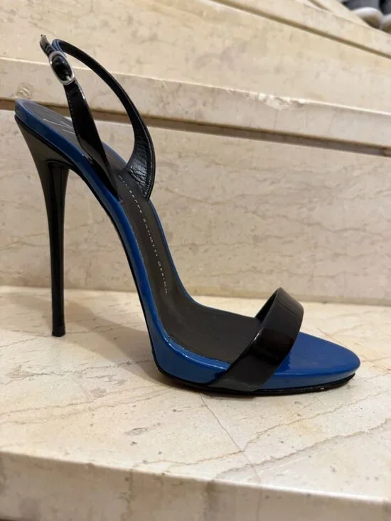 Giuseppe Zanotti High Heels Sandals Color Blue - Picture 8 of 8